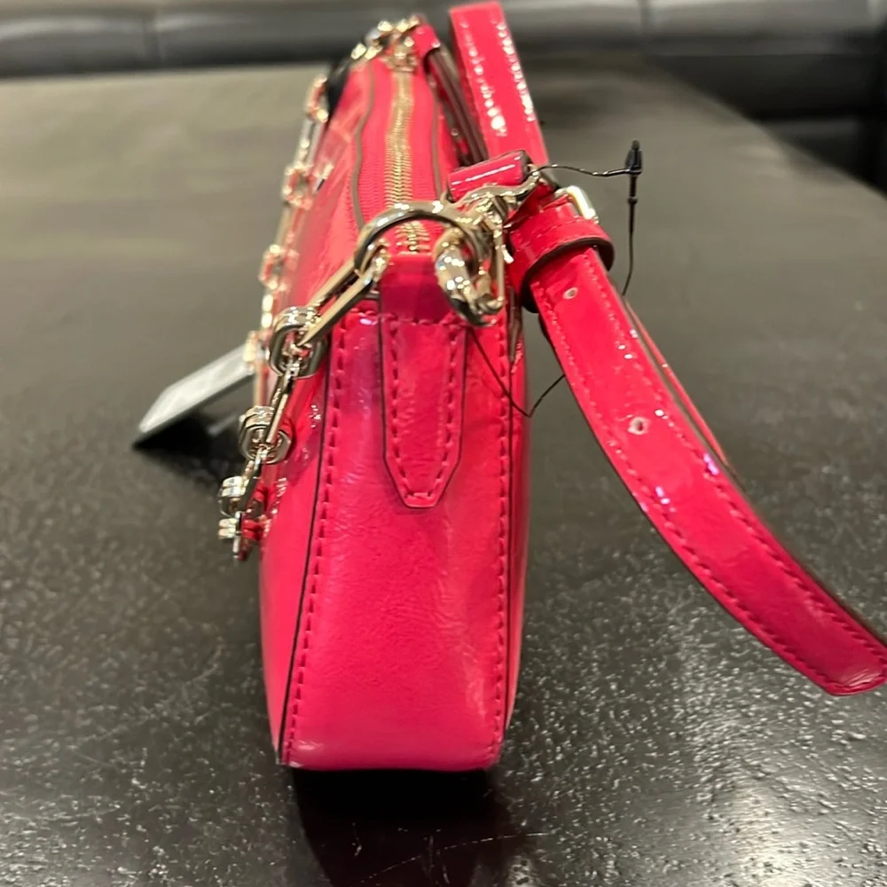 DKNY Bryant Park Bright Pink Demi Crossbody Bag